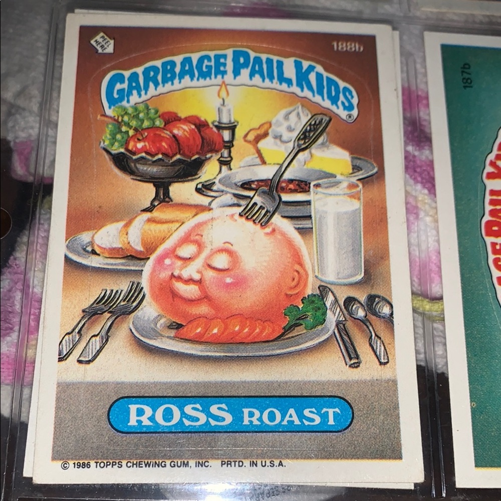 GPK Trading Card Ross Roast 188b